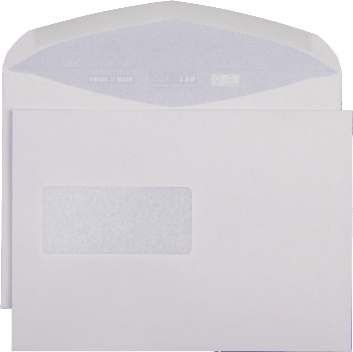 METTLER Enveloppe fenêtre gauche C5 8255 100, recyclé blanc 500 pcs.