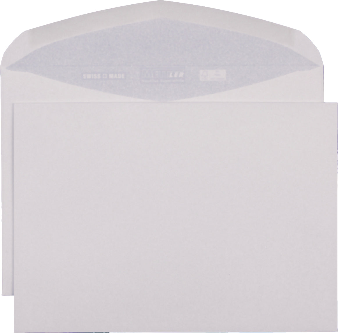 METTLER Enveloppe sans fenêtre C5 8256 100, recyclé blanc 500 pcs.