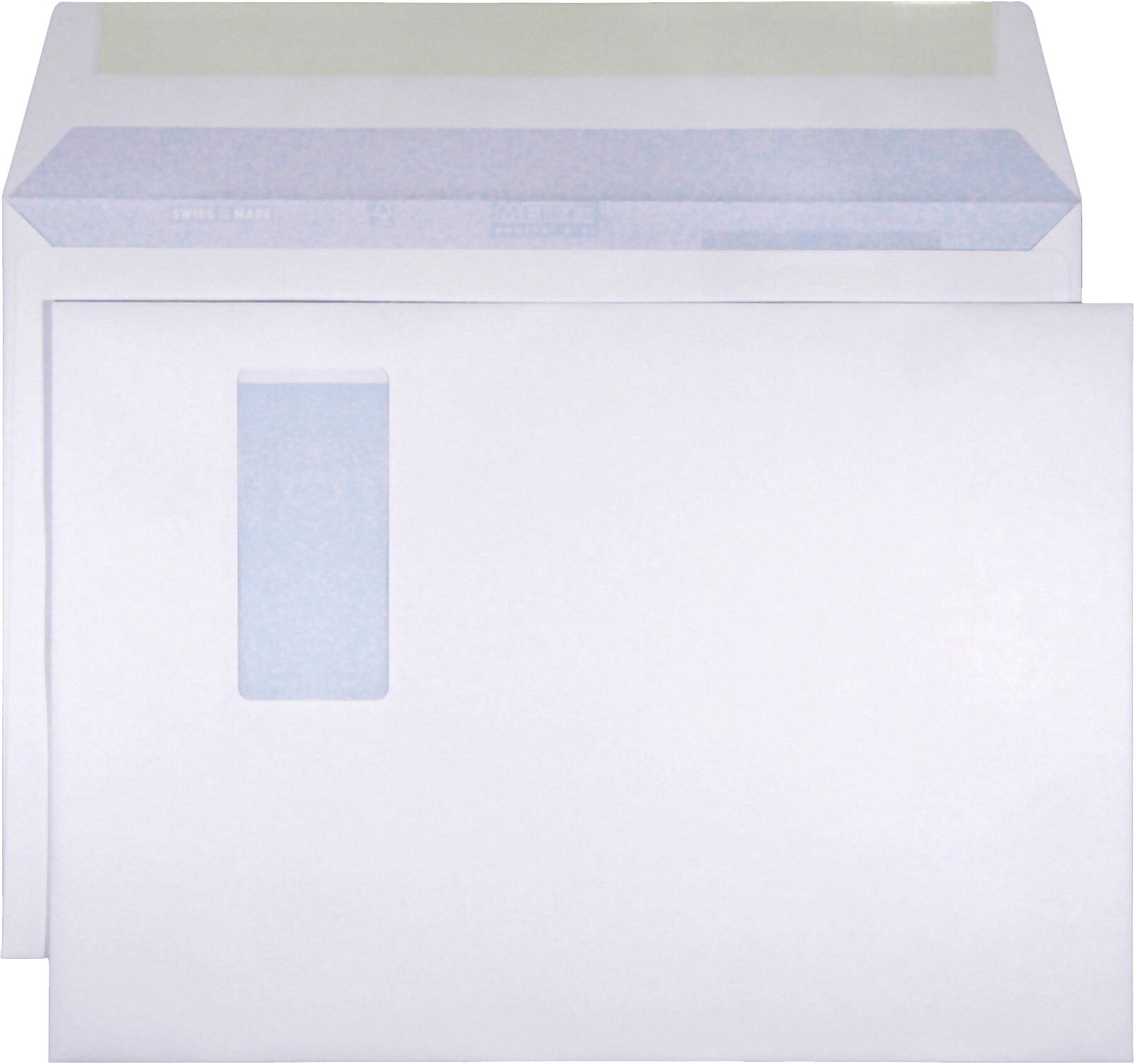 METTLER Enveloppe fenêtre droite C4 9074 120g, ultra blanc 250 pcs.