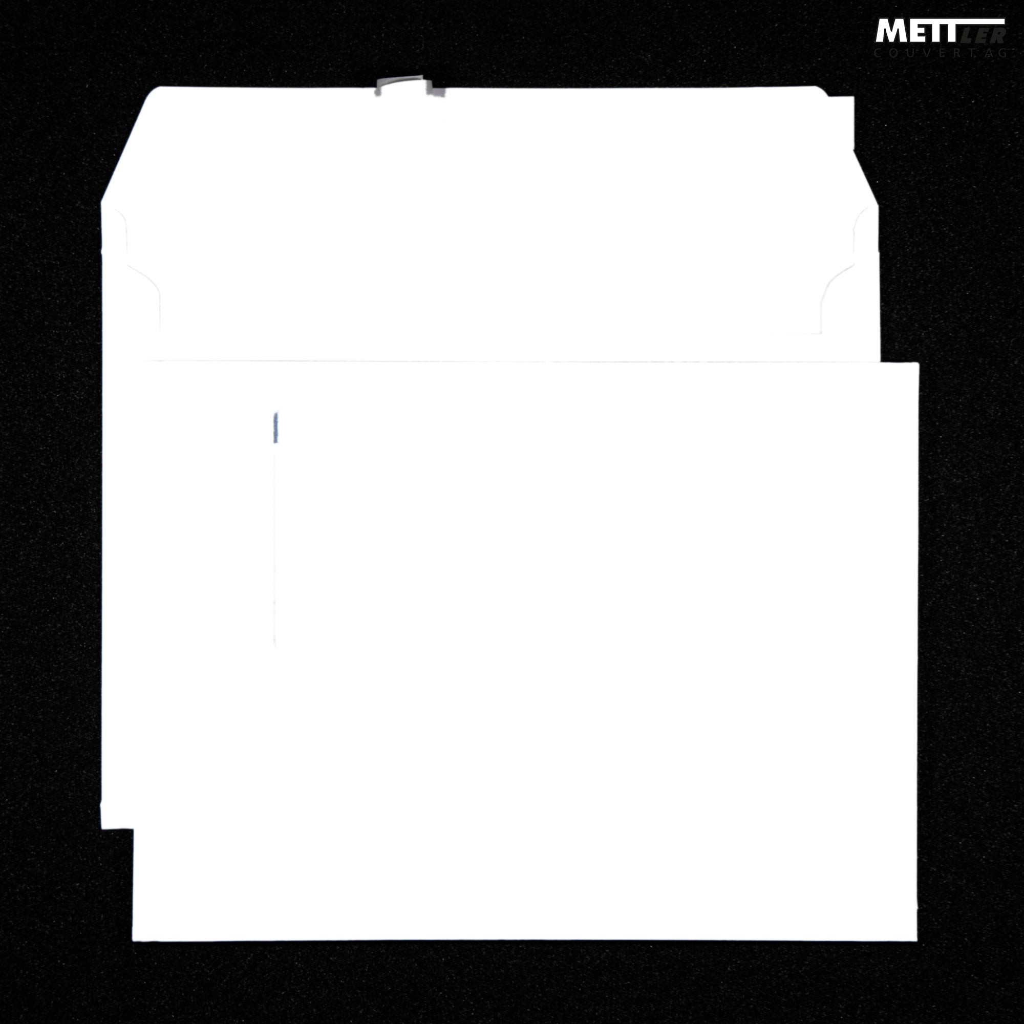 METTLER Enveloppe fenêtre gauche C4 9086-FR 120g, ultra blanc 200 pcs.