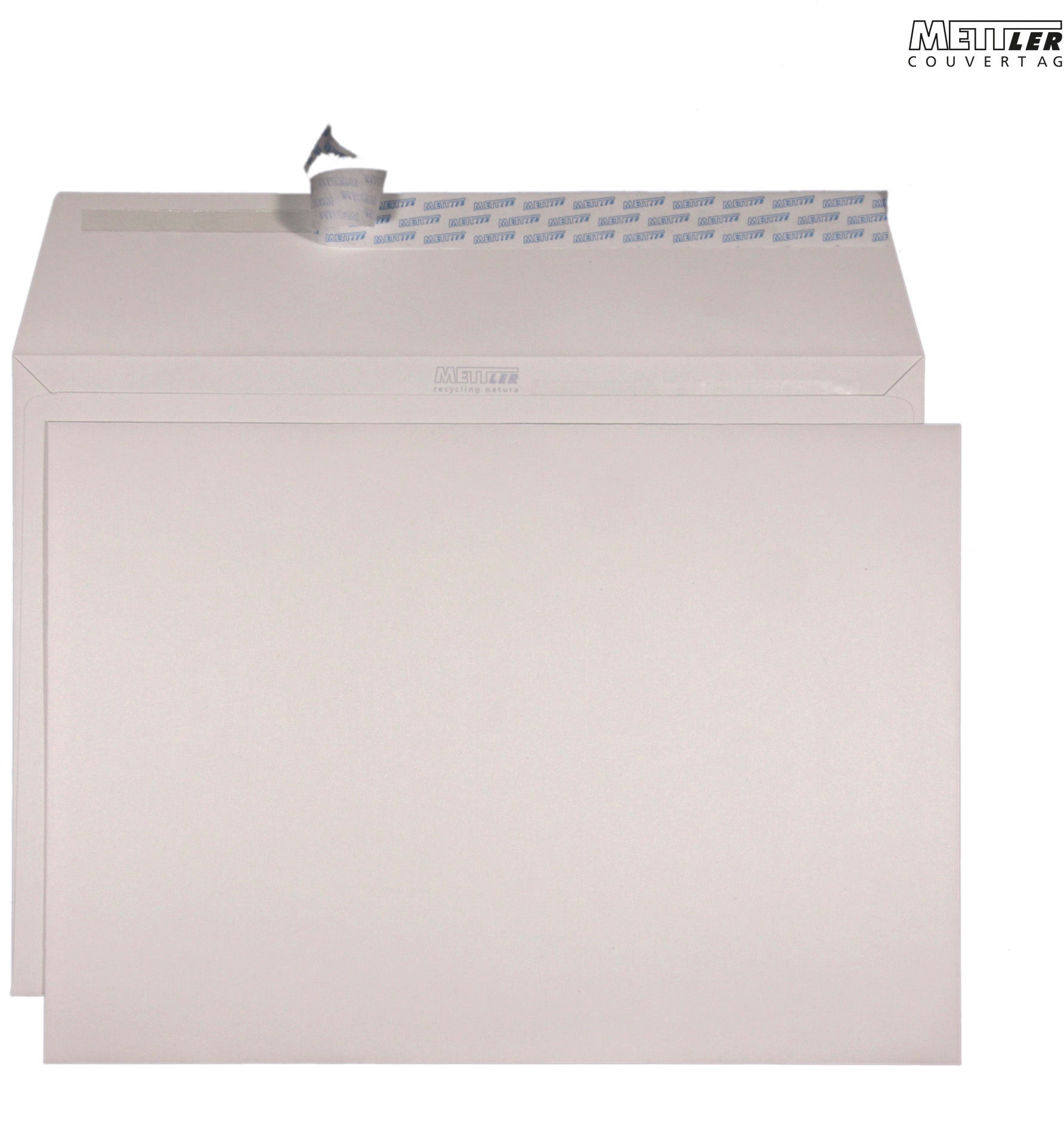 METTLER Enveloppe sans fenêtre C4 9146 120g, recyclé 250 pcs.