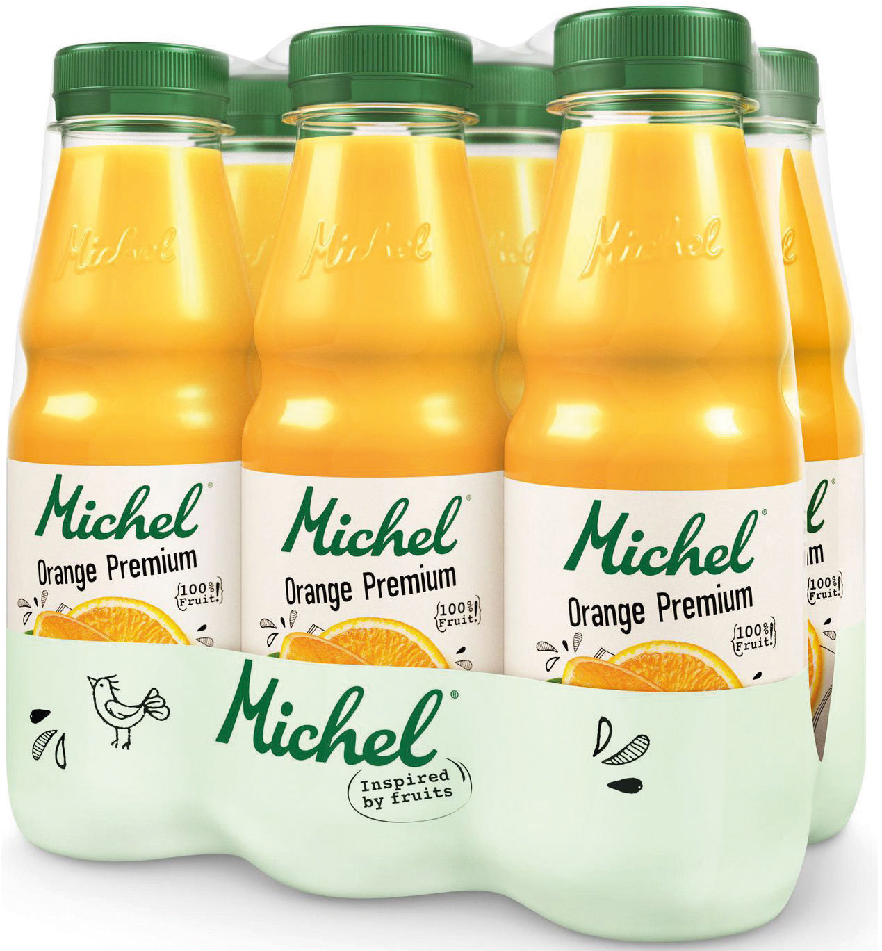 MICHEL Orange Premium, Pet 3387 33 cl, 6 pcs.