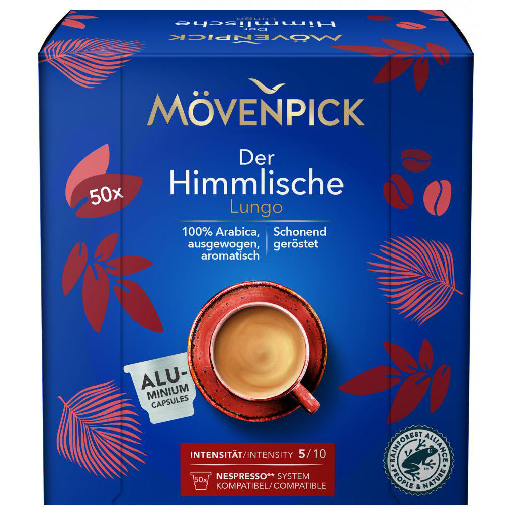 MÖVENPICK Capsules de café 10.02080 Der Himmlische 50 pcs.