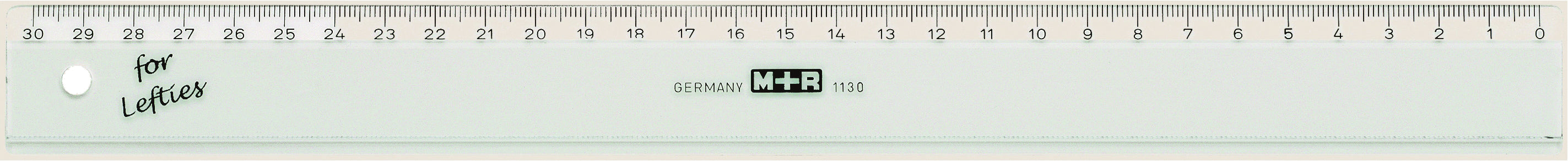 M+R       Règle plate               16cm