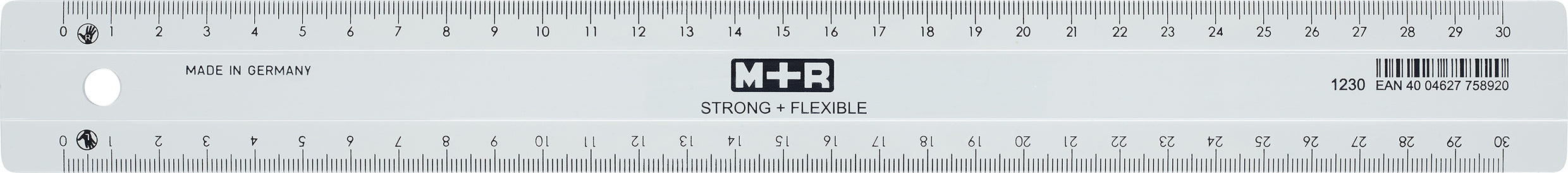 M+R       Règle                     30cm