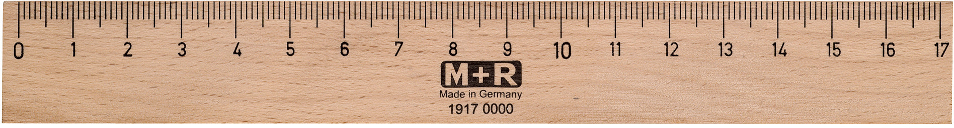 M+R       Règle                     17cm