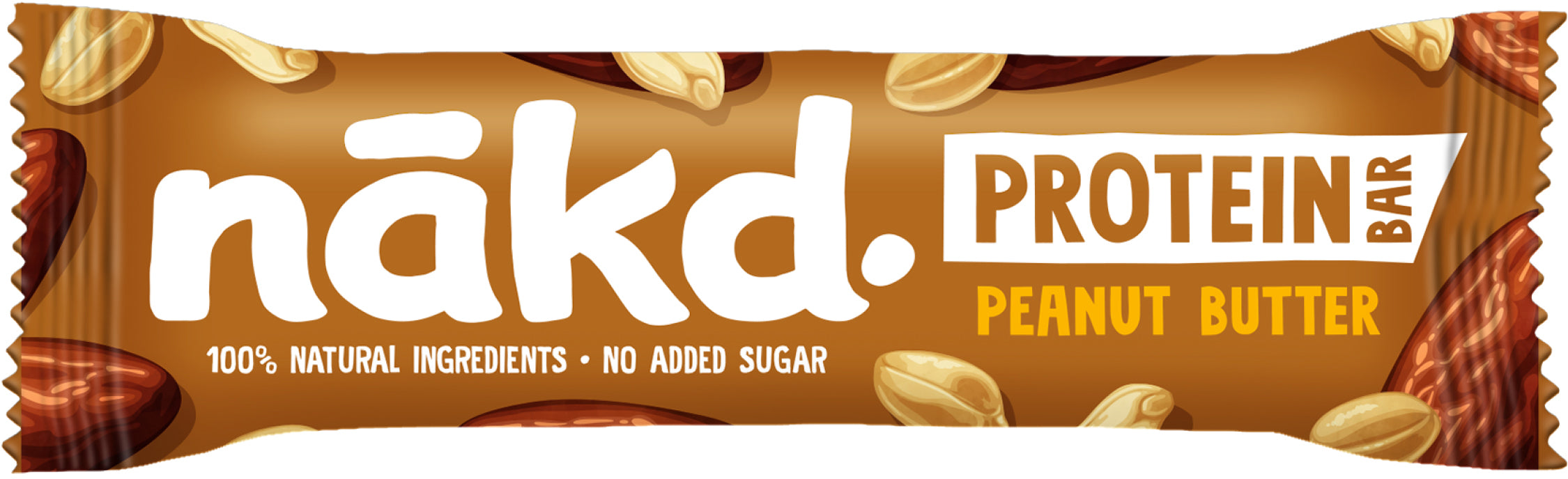 NAKD Barres protéinées 3538 Peanut Butter 44g, 16 pcs.