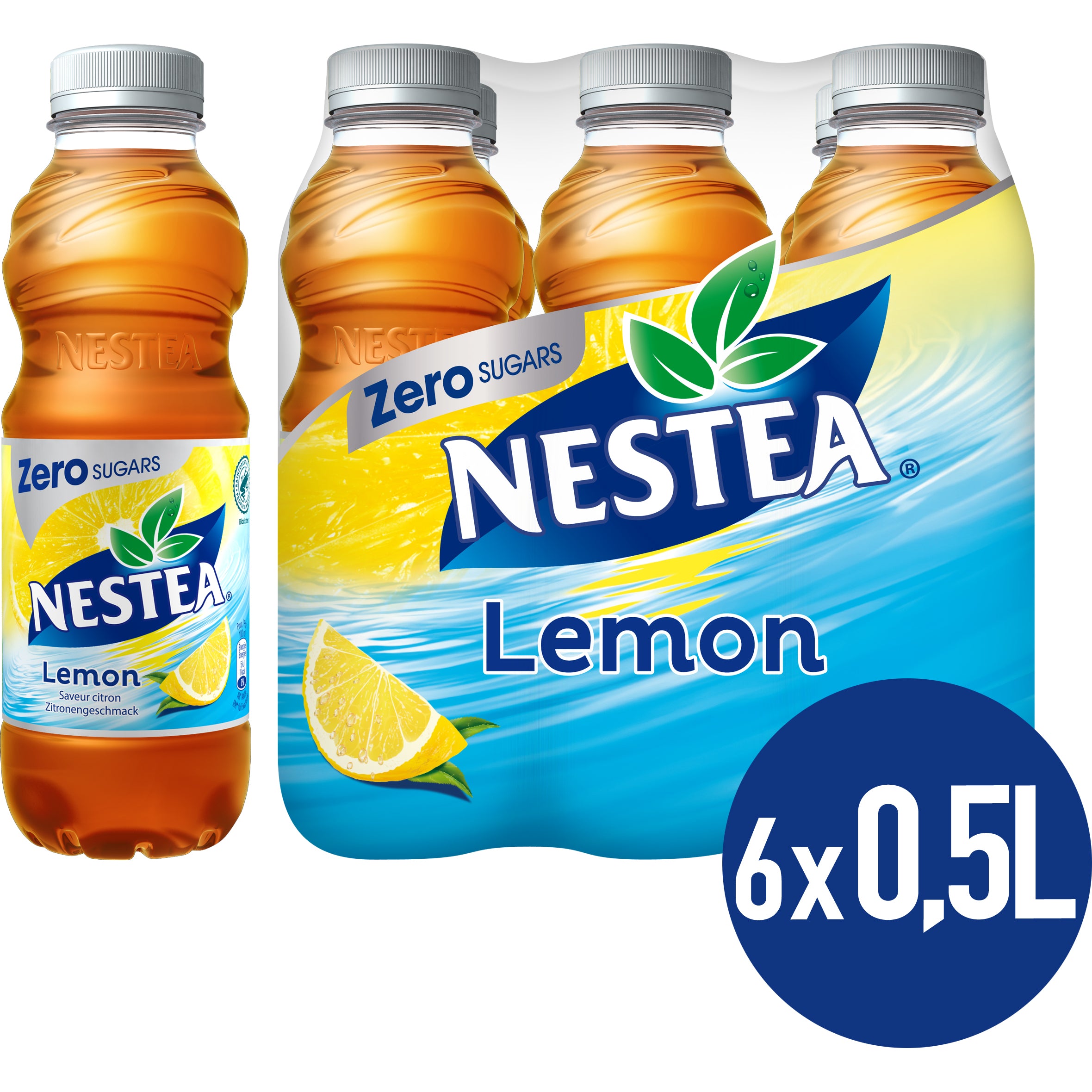 NESTEA Lemon Zero 12508066 50 cl, 6 pcs.