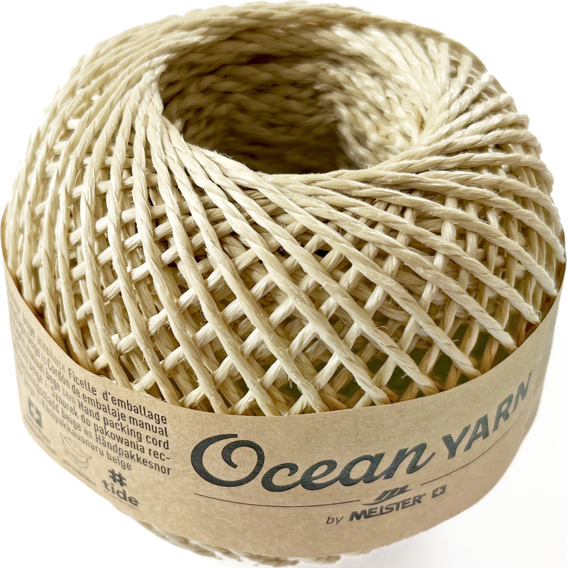 NEUTRAL Cord d'emballage 2mm/100m 10.22.143.06.526 Oceanyarn, beige PP