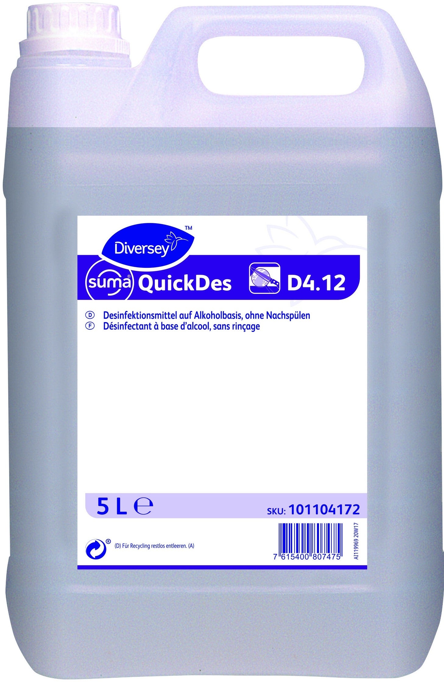 NEUTRAL Désinfectant 5lt 101104172 prêt à l'emploi