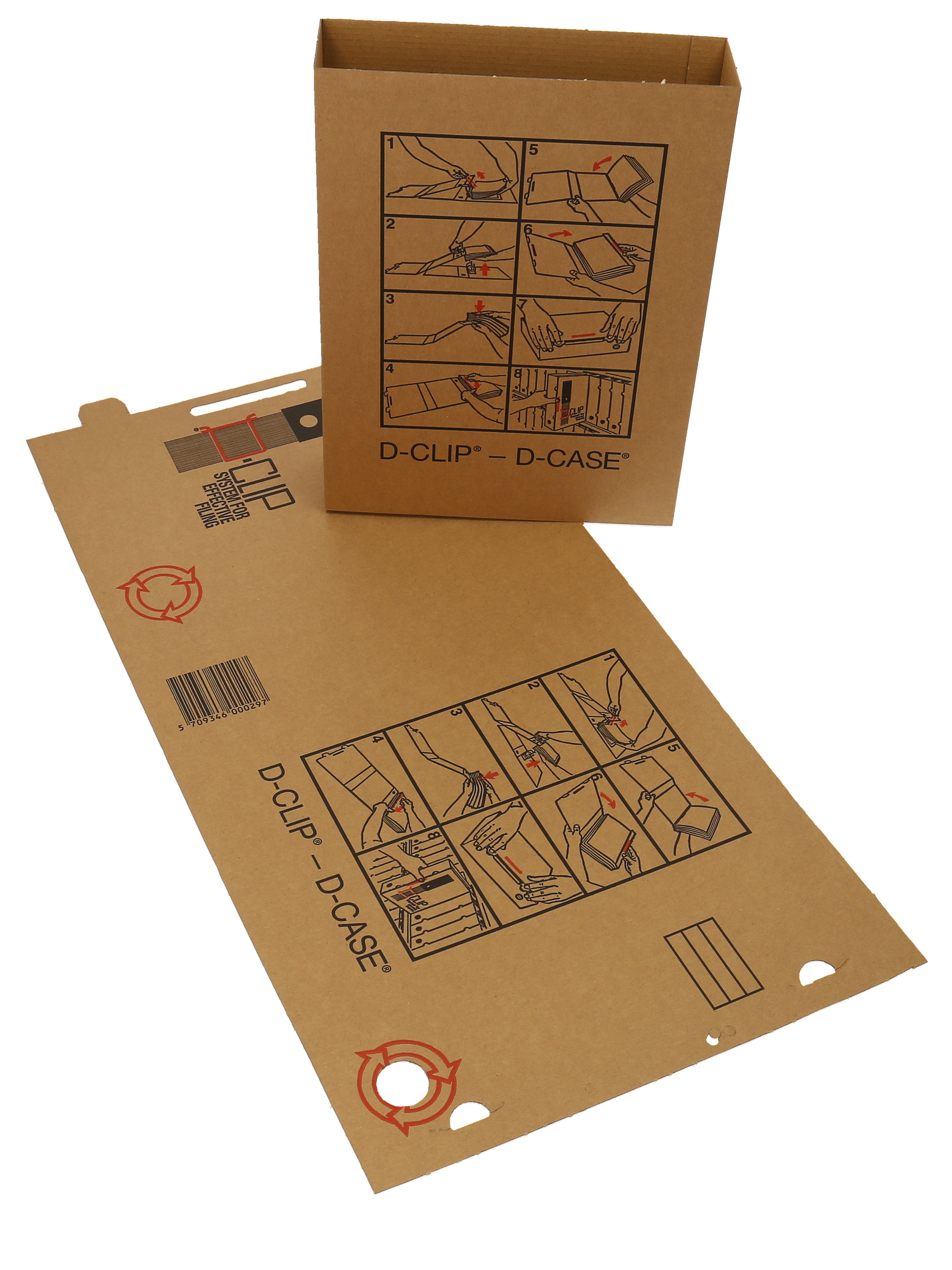 D-CASE    Dossier autocollante