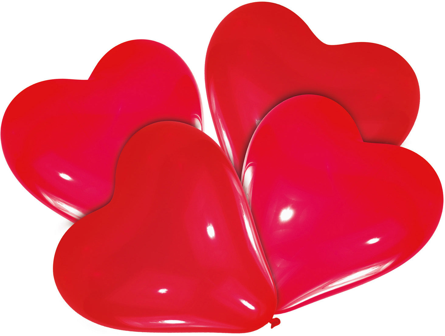 NEUTRAL Ballon coeur 6439 4 pcs.