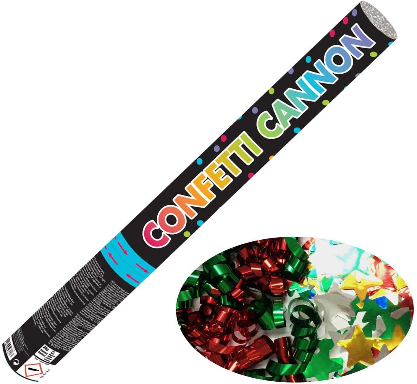 NEUTRAL Canon à confettis 9902992 Papier/ Foil 58 cm