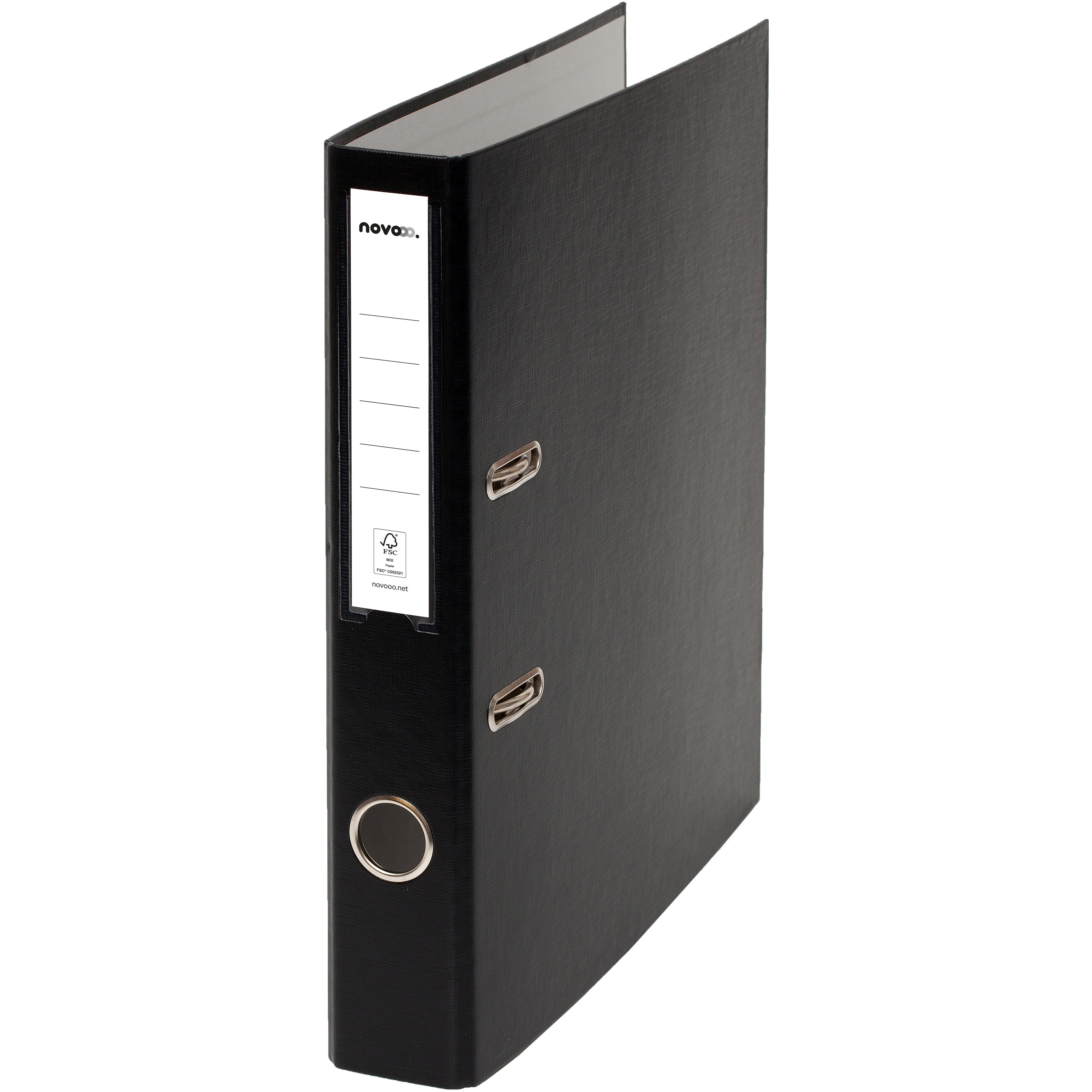 NOVOOO Pro Classeur 4cm 10349402NO2U noir A4