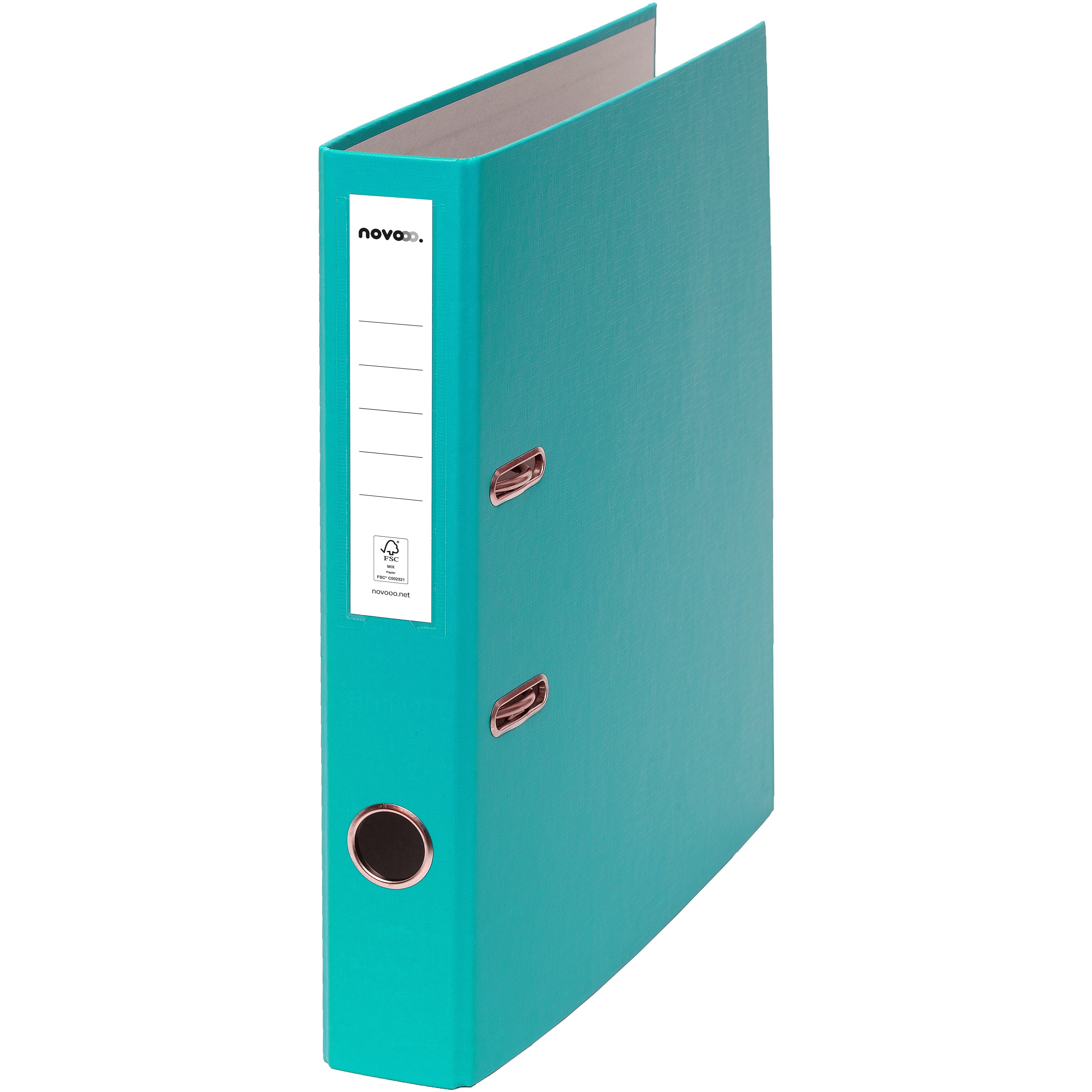 NOVOOO Pro Classeur 4cm 10349408NO2U turquoise A4