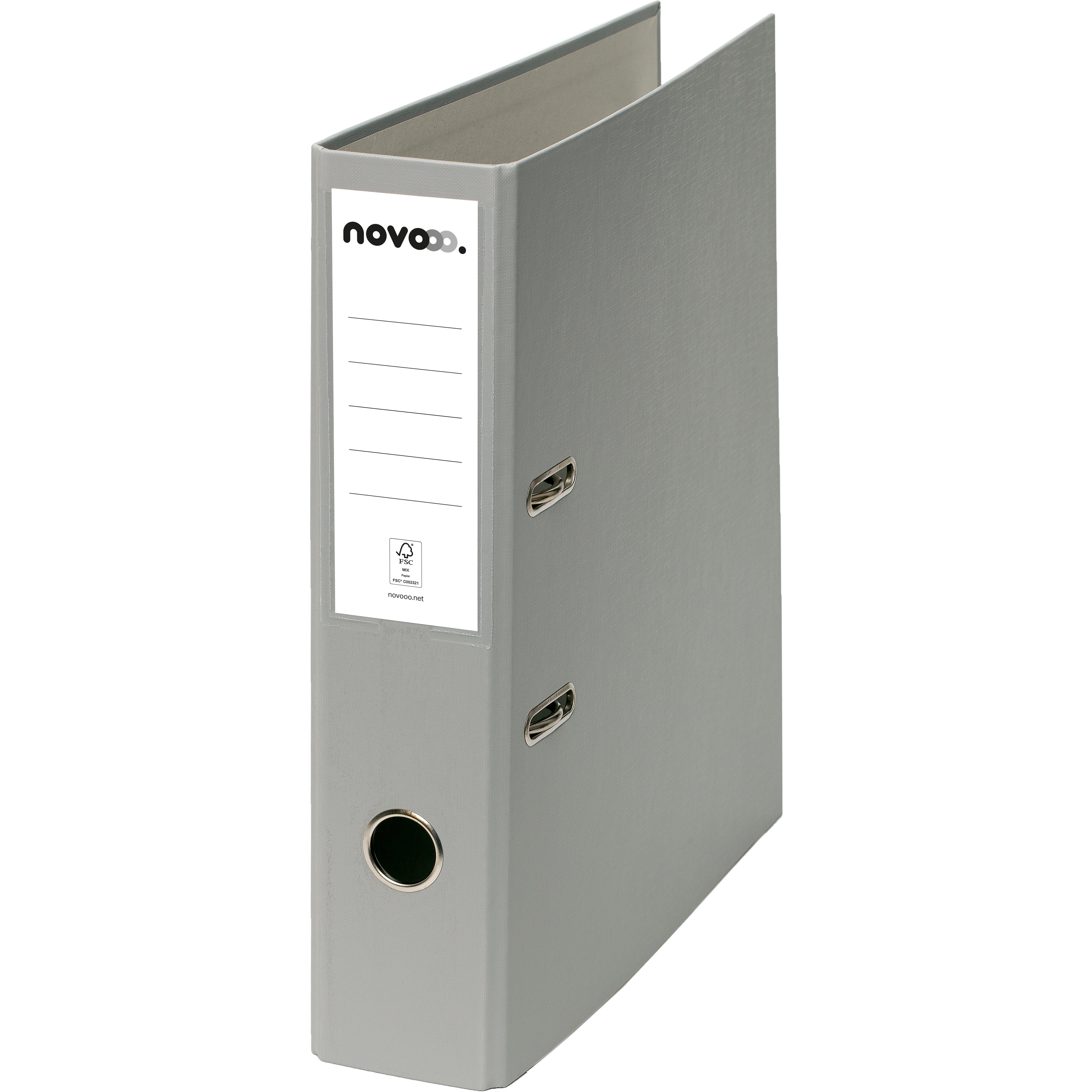 NOVOOO Pro Classeur 7cm 10349725NO1U gris A4 10 pièces