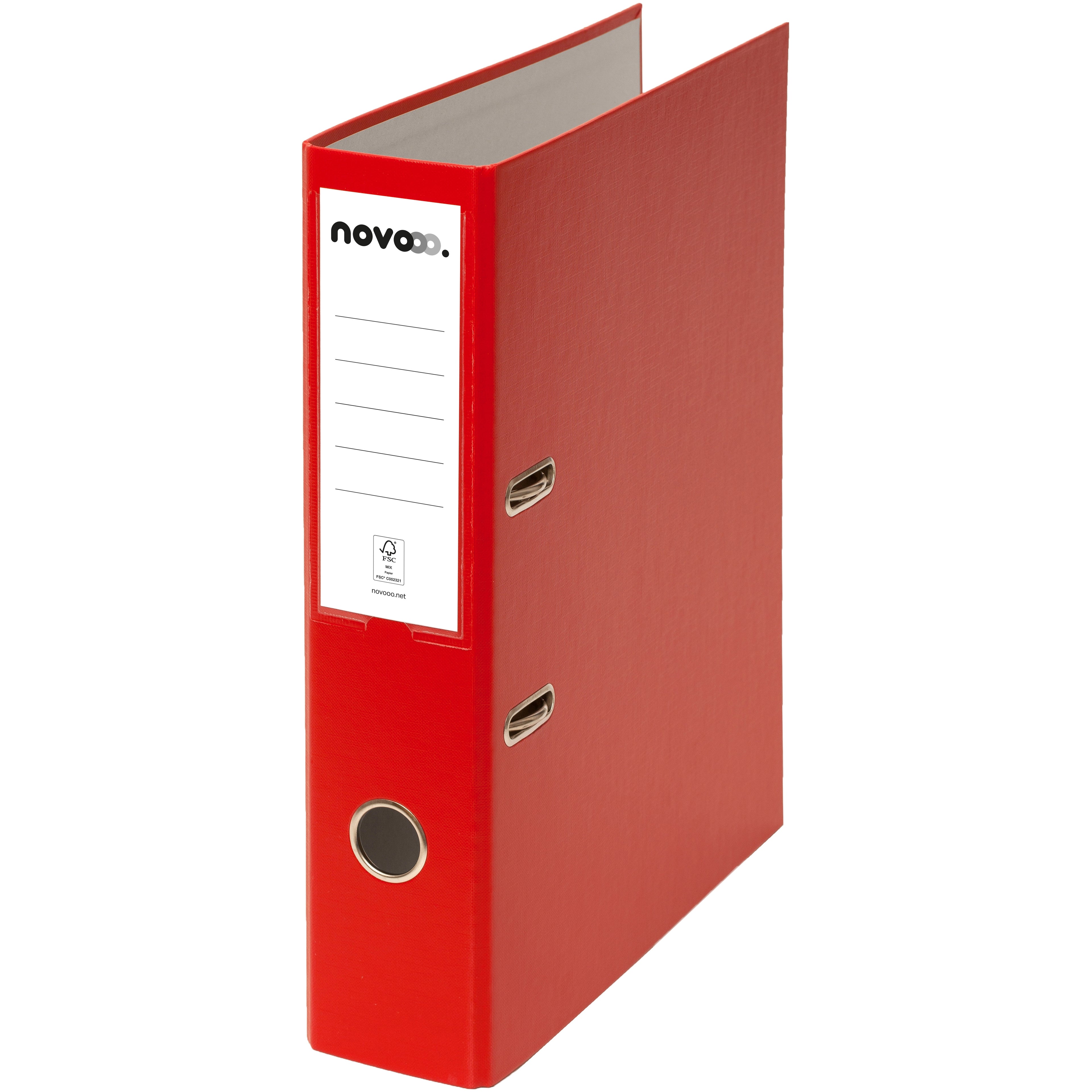 NOVOOO Pro Classeur 7cm 10349745NO1U rouge A4 10 pièces