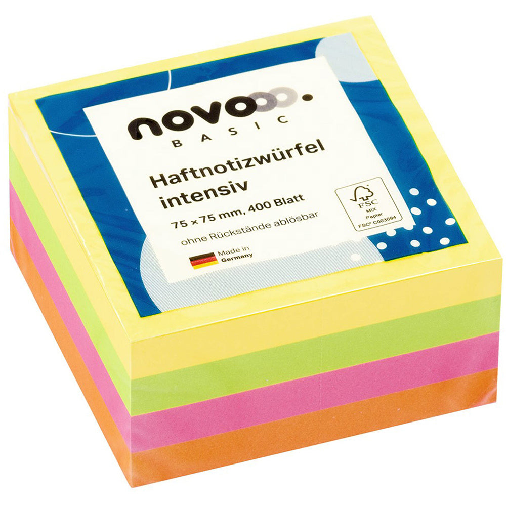 NOVOOO    Bloc-notes intensif    75x75mm