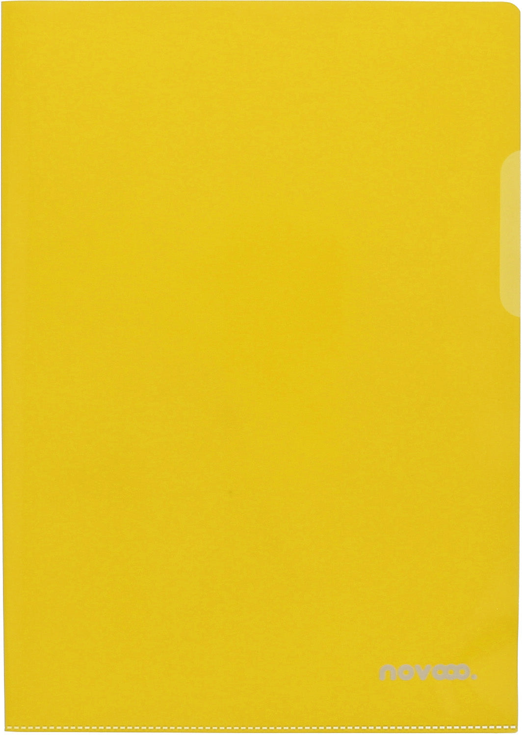 NOVOOO Pro chemises 140my A4 400197667 jaune lisse 10 pièces