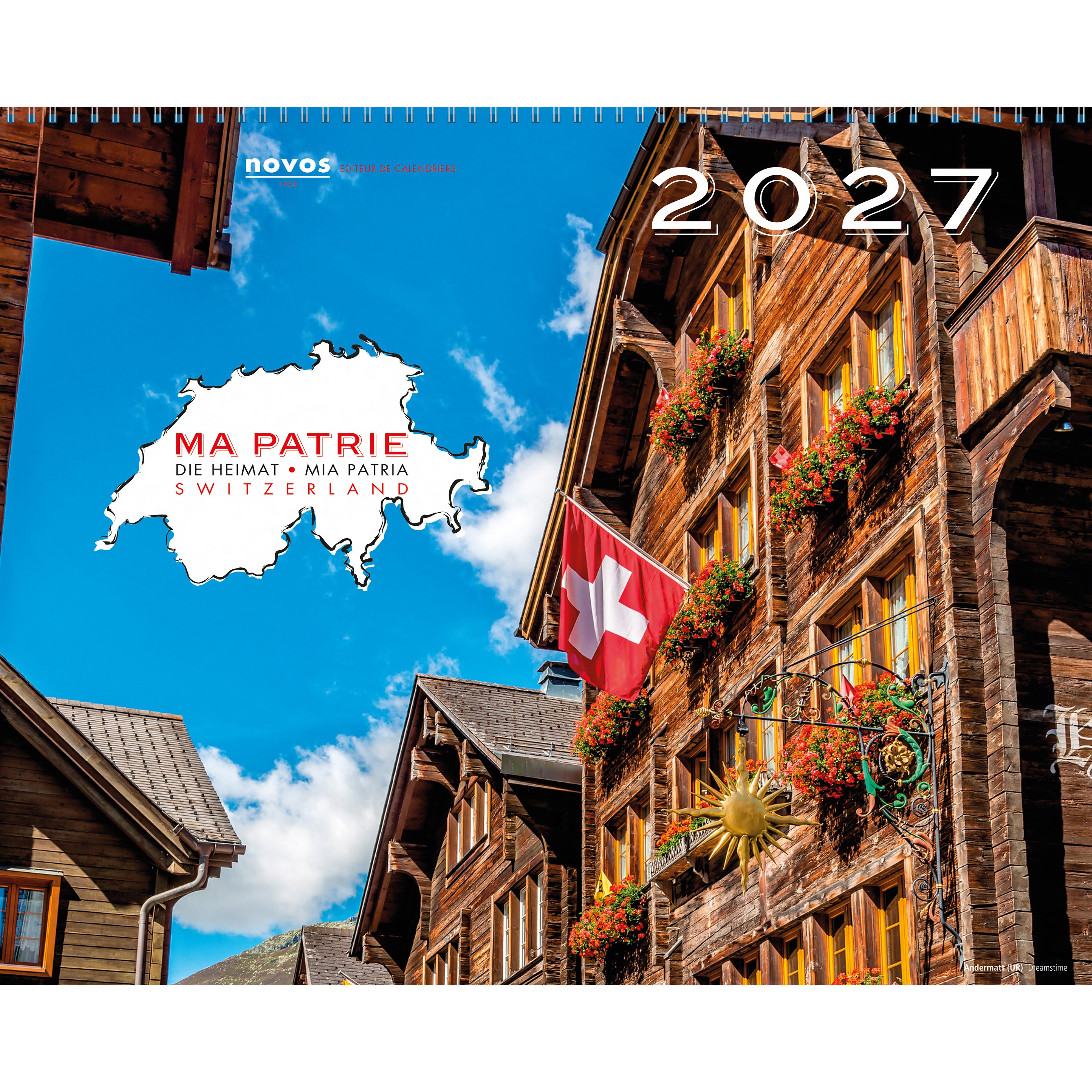 NOVOS     Calendrier table Heimat   2027