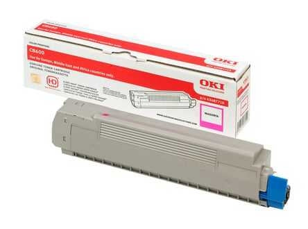 OKI Toner magenta 43487710 C8600 6000 pages