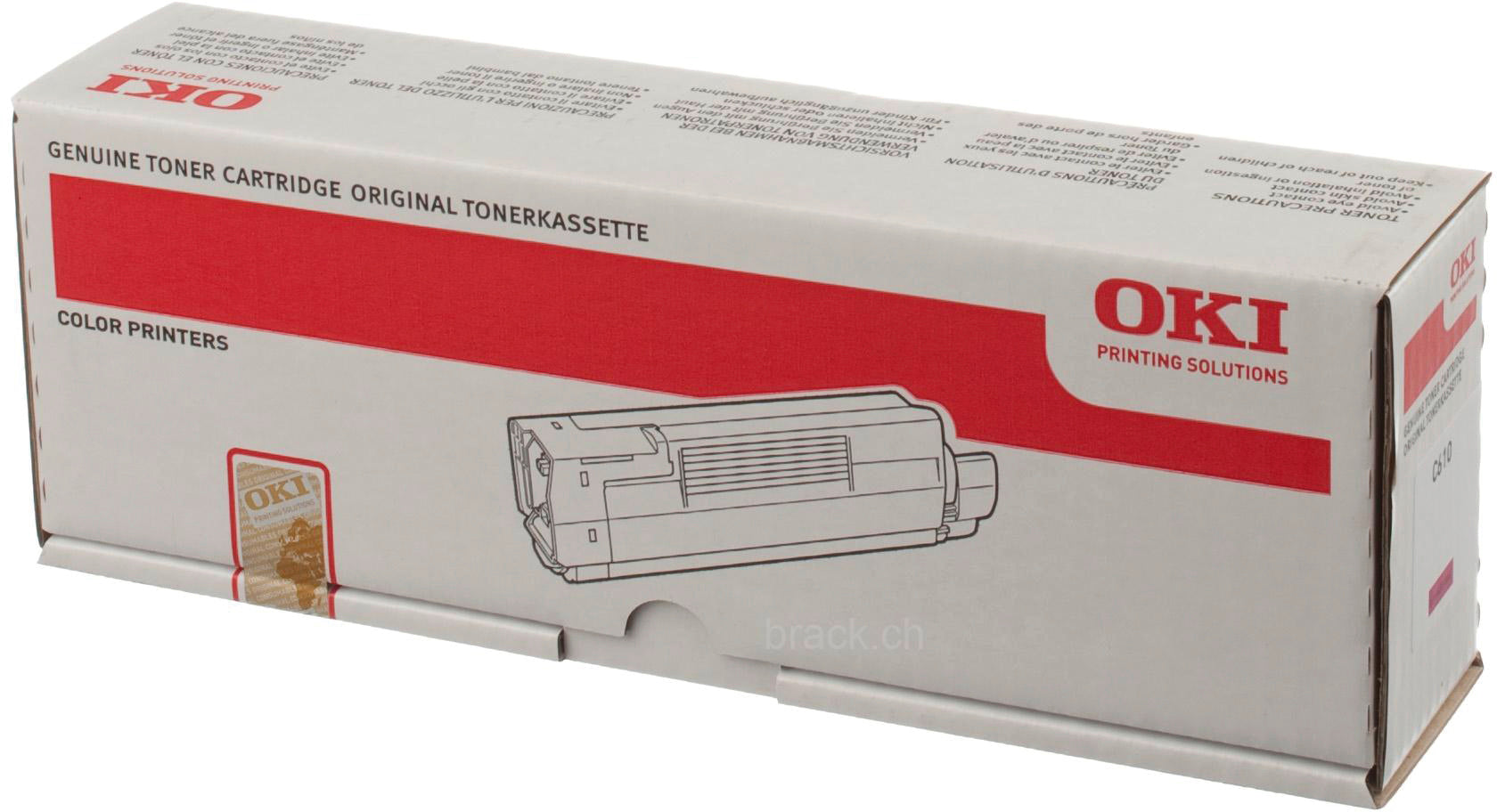 OKI Toner magenta 44315306 C610 6000 pages