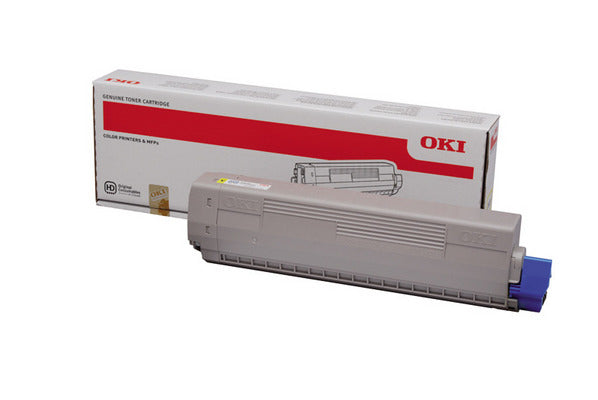 OKI Toner yellow 44844613 C822 7300 pages