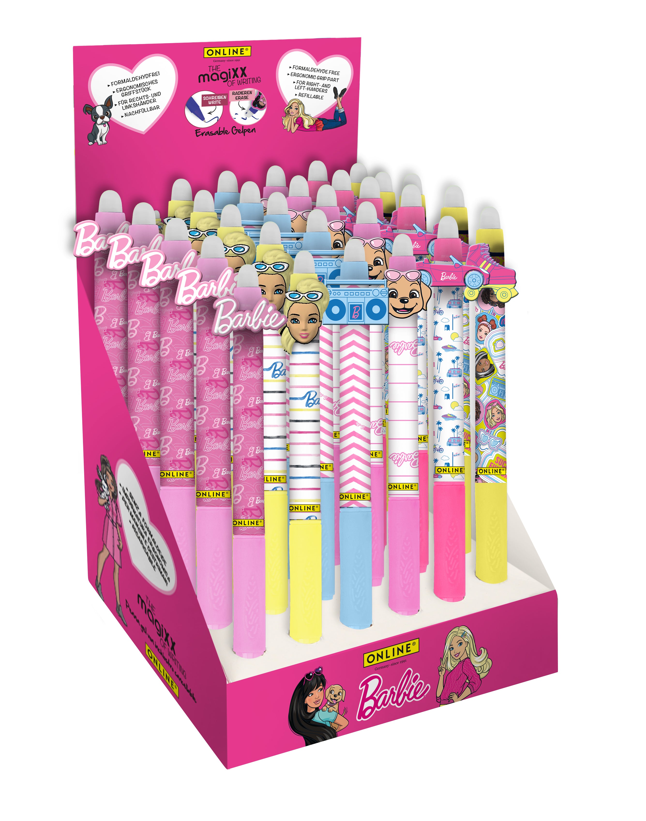 ONLINE    Stylo Gel magiXX Fun Barbie