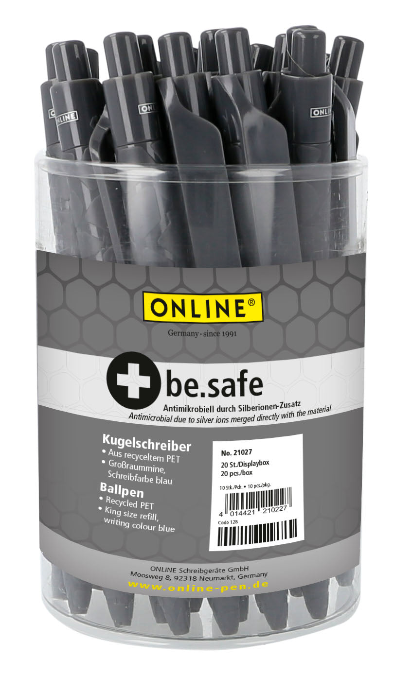 ONLINE Display Stylo à bille 21027 Be.Safe 20pcs.