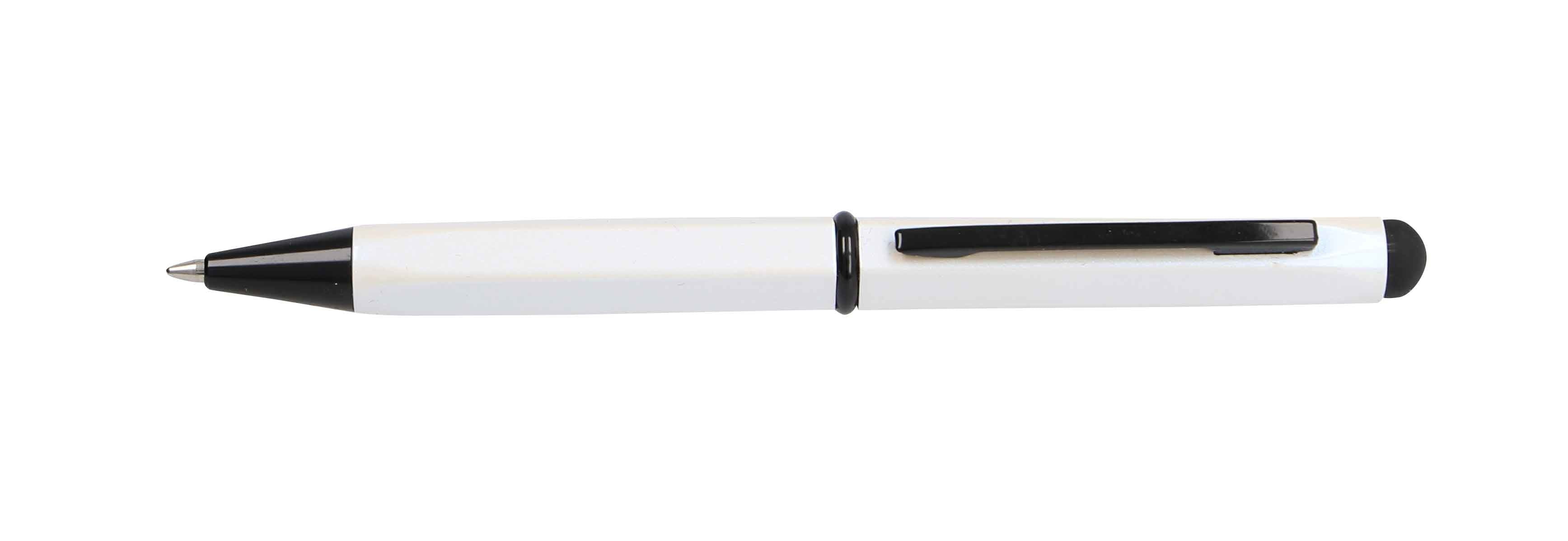 ONLINE Stylo à bille Hexagon 21031/3D Stylus blanc