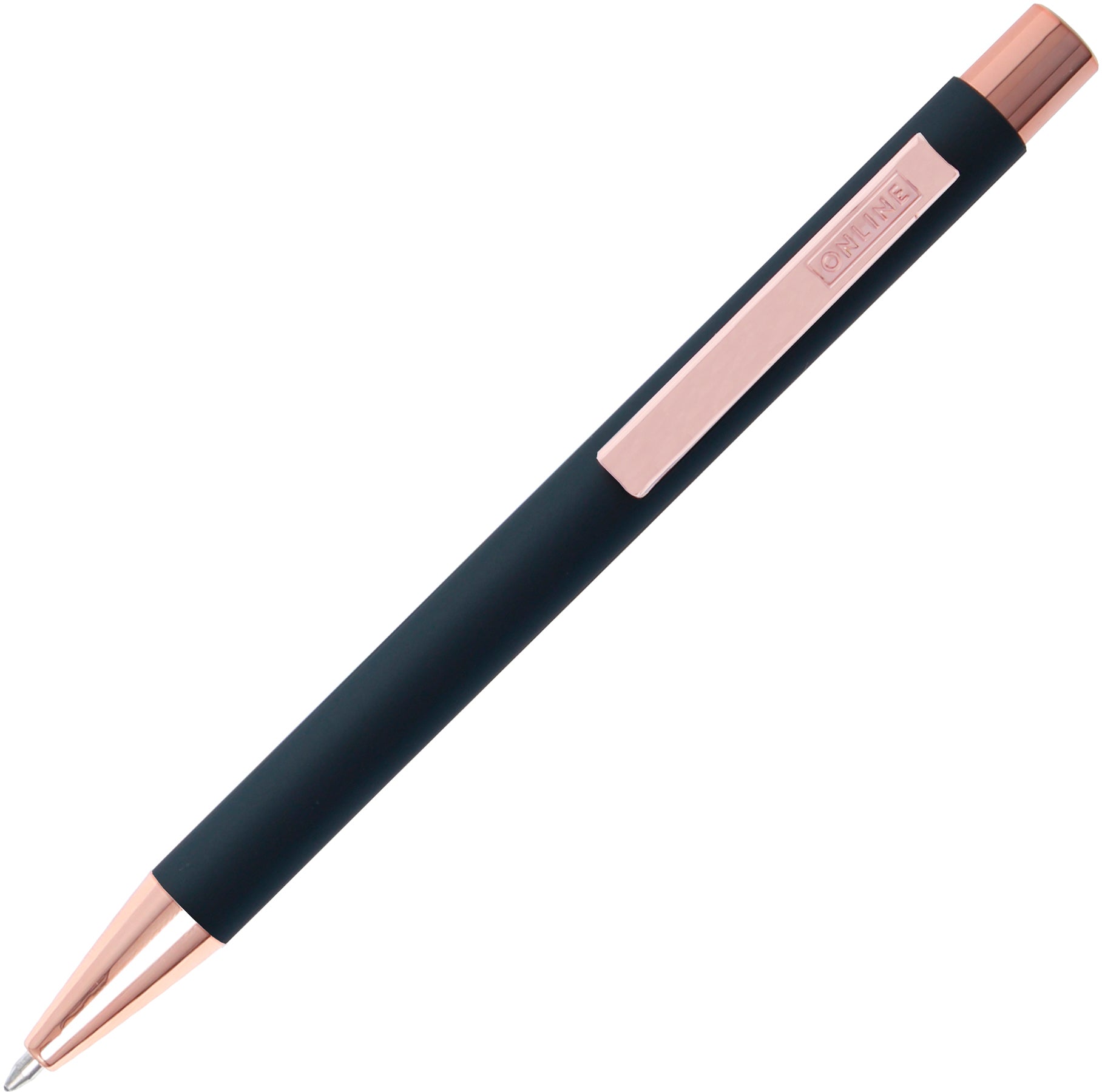 ONLINE Stylo à bille Soft Metal M 21732/3D grey rose