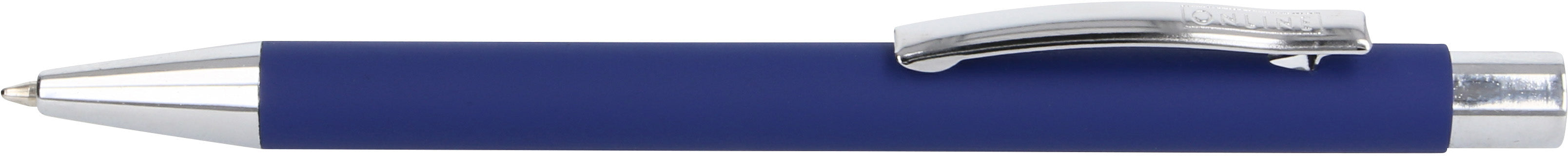 ONLINE Stylo à bille Soft Metal 21739/3D Classic Blue