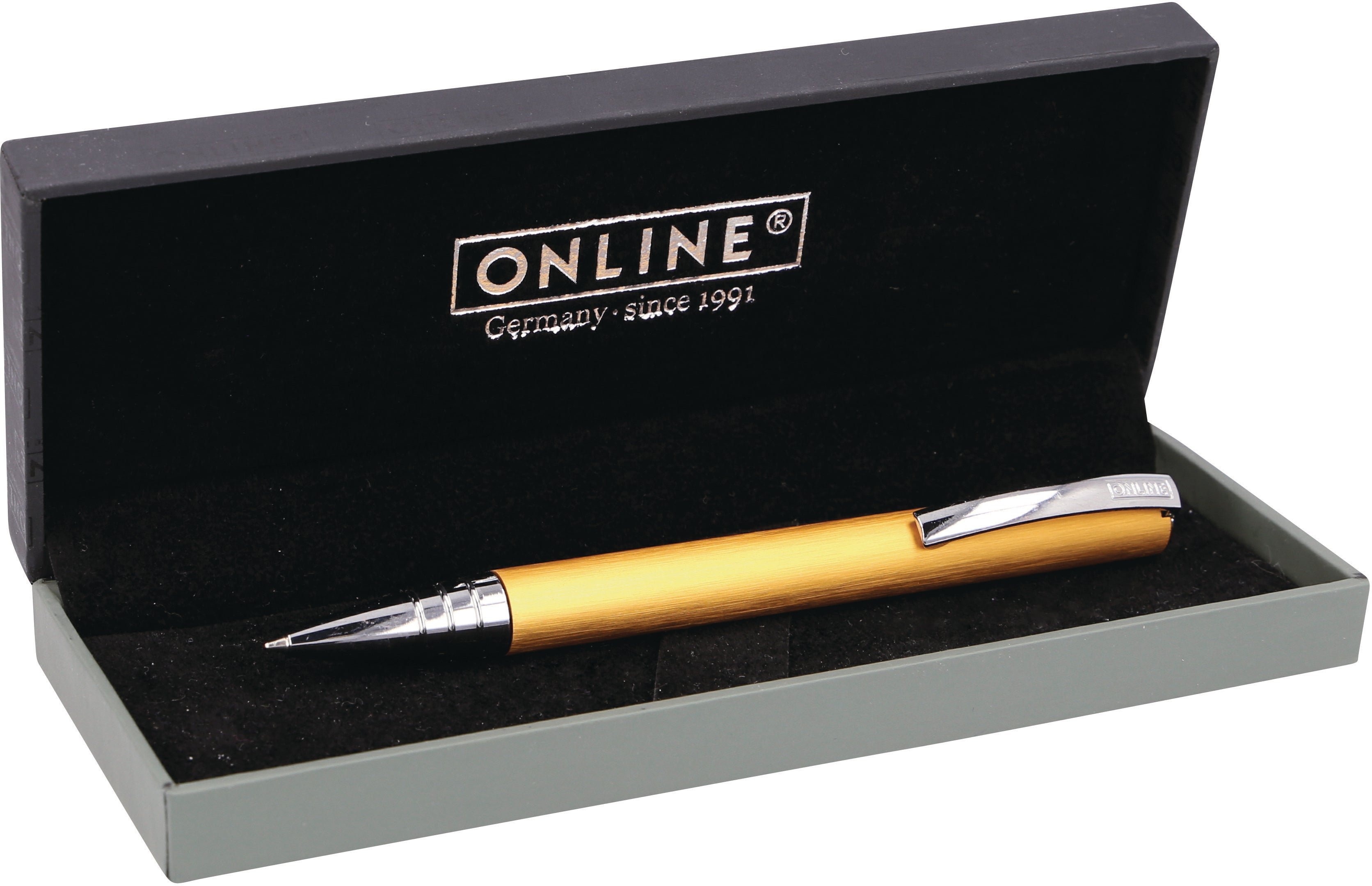 ONLINE Stylo à bille Vision Satin 32646 Golden Sand