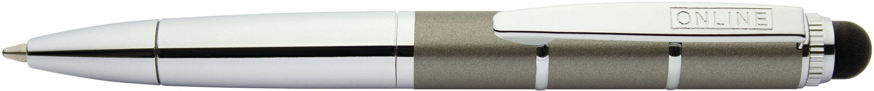 ONLINE Stylo à bille M 33660/3D Piccolo Metallic Grey