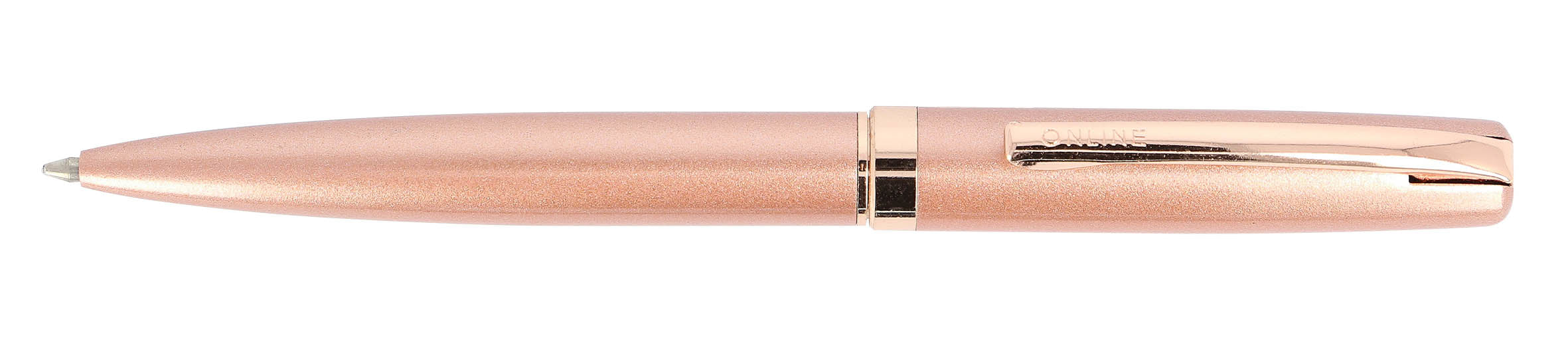 ONLINE Stylo à bille Eleganza M 34396/3D Rose Style, noir