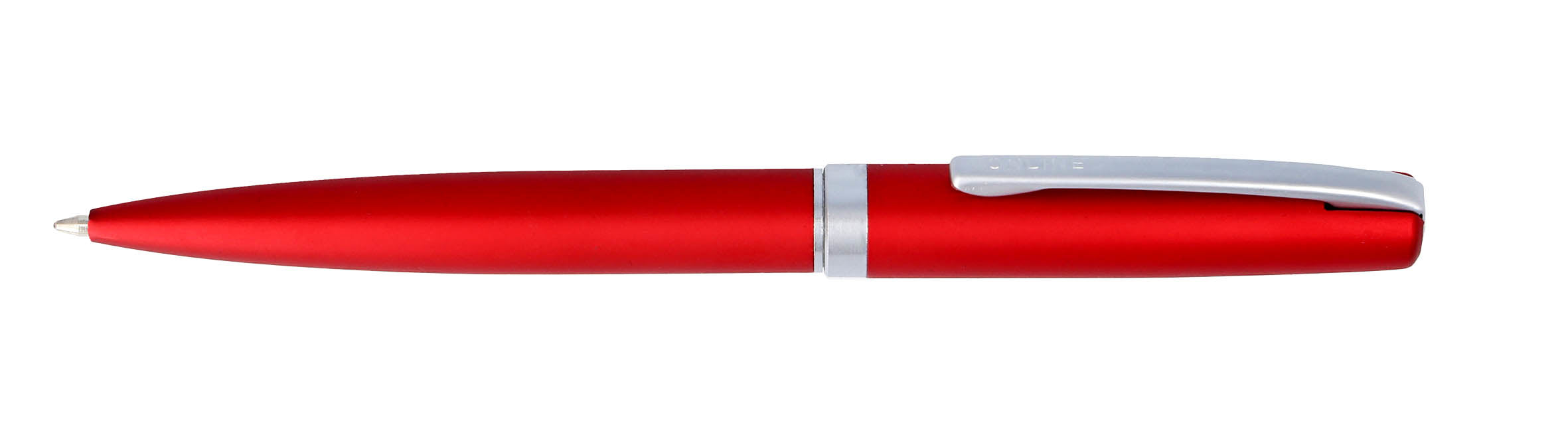 ONLINE Stylo à bille Eleganza M 34635/3D Satin Red, noir