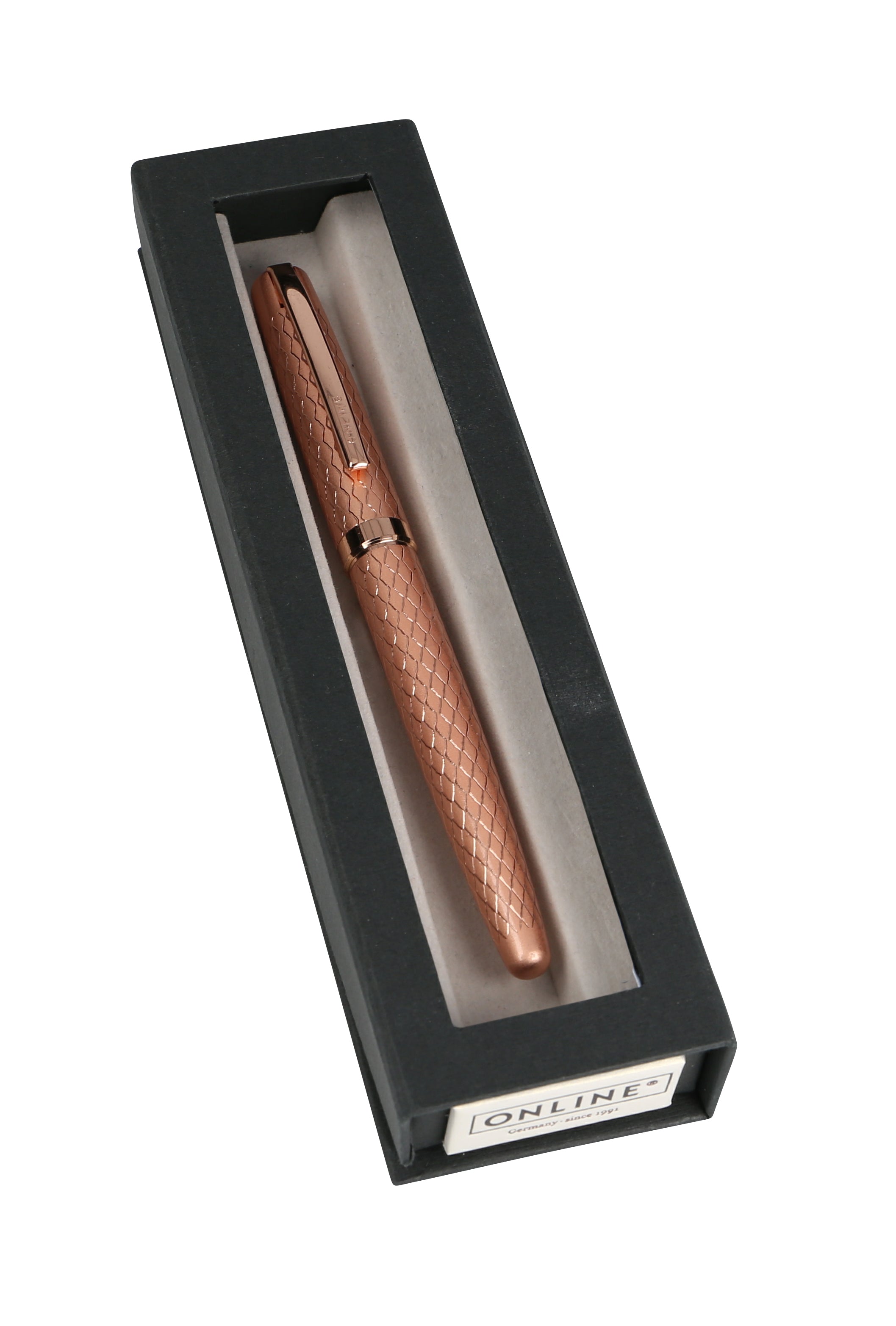 ONLINE Stylo à bille Diamond 34663 or rosé