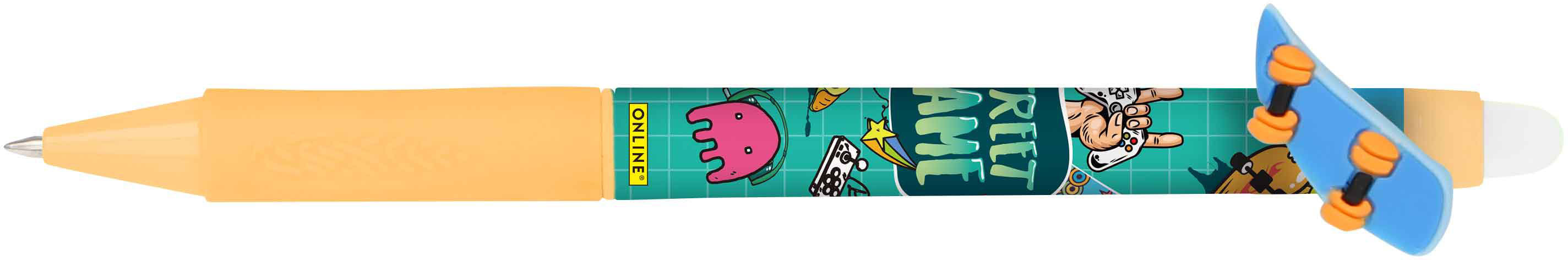 ONLINE    Stylo Gel magiXX    Fun Skater