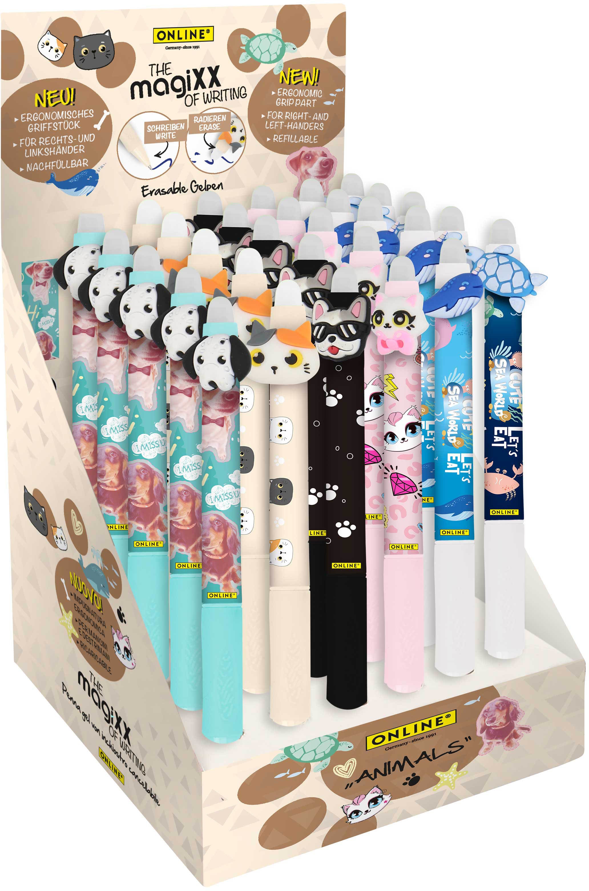 ONLINE    Stylo Gel magiXX Animals