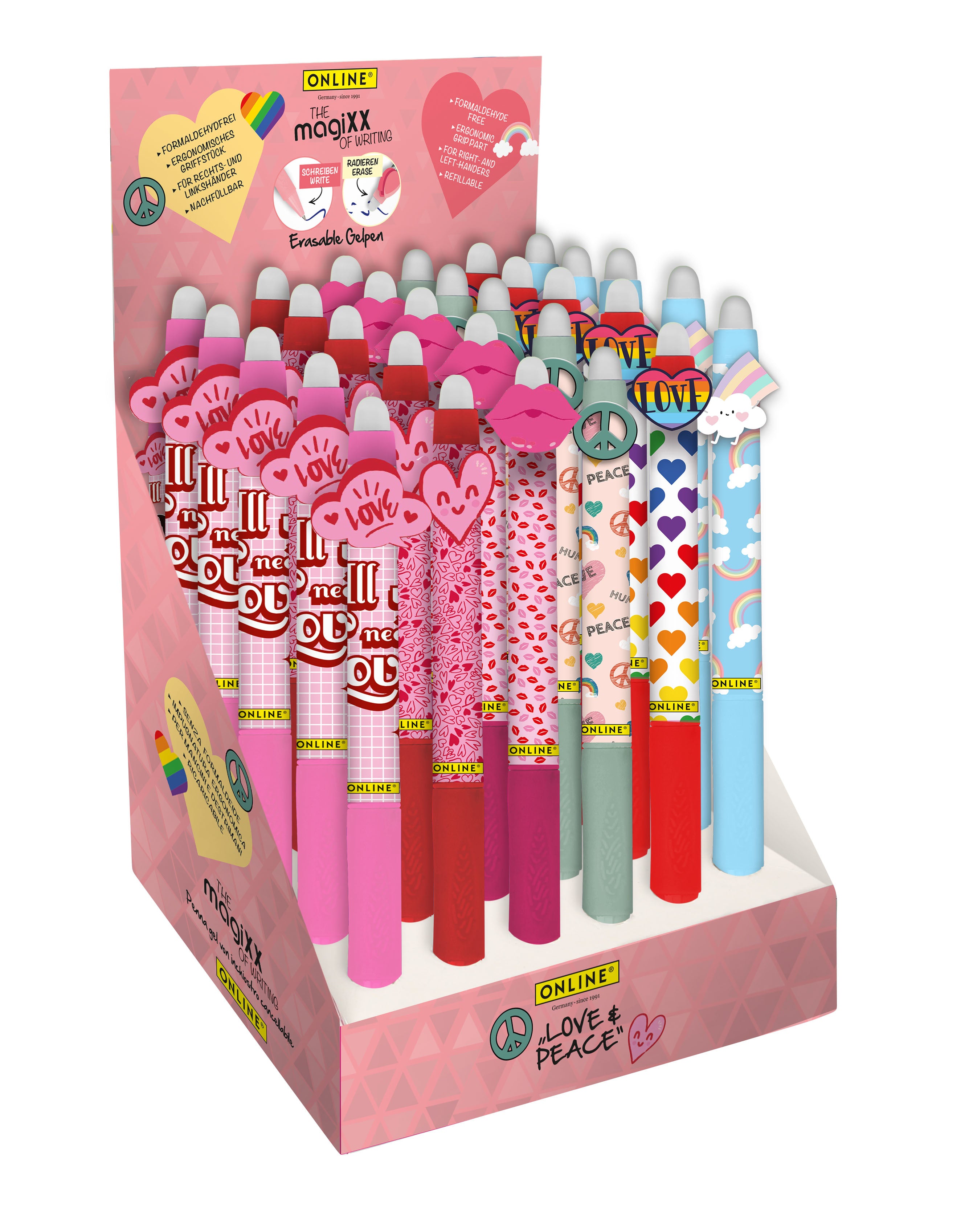 ONLINE    Stylo gel magiXX Love & Peace