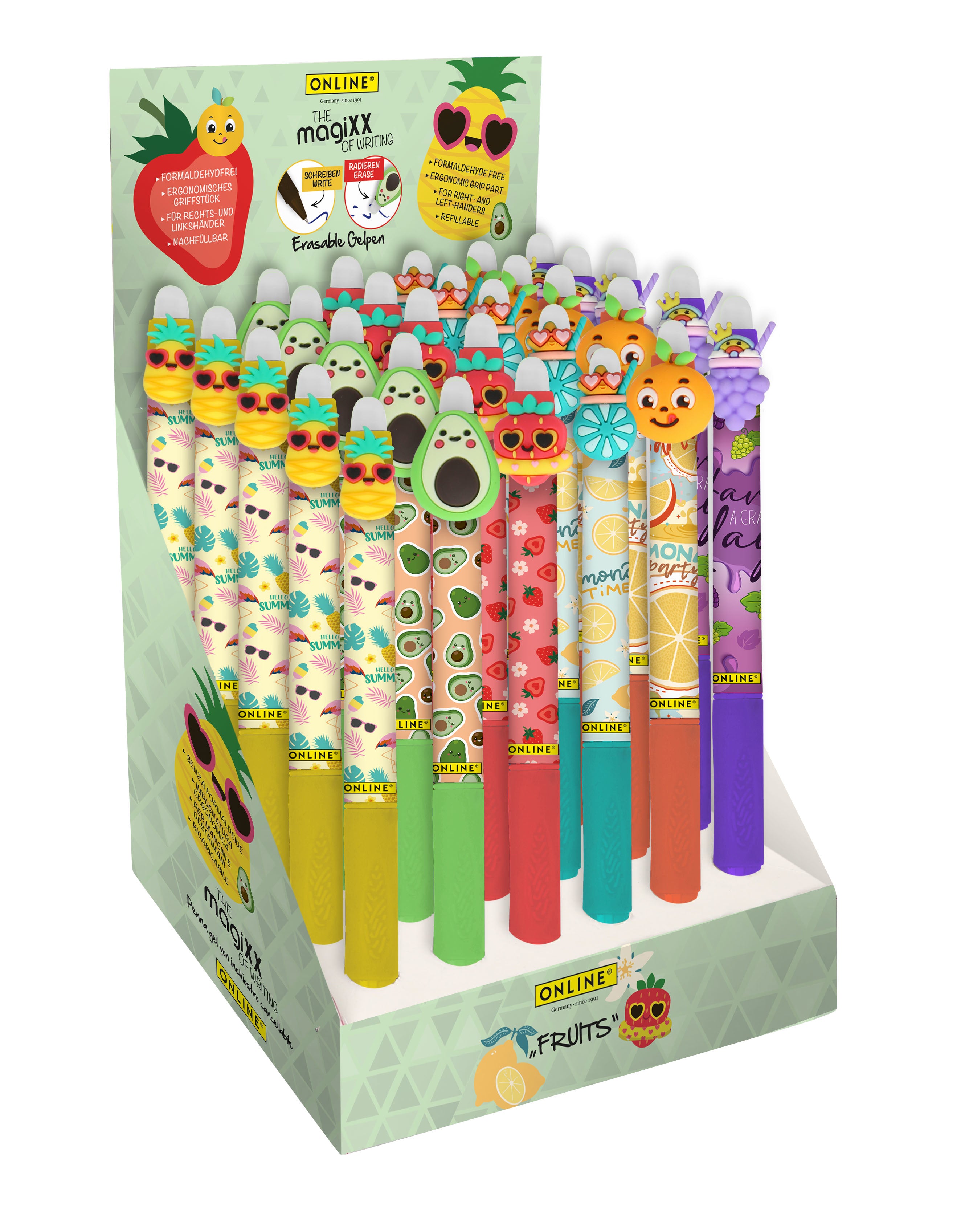 ONLINE    Stylo gel magiXX Fun Fruitss