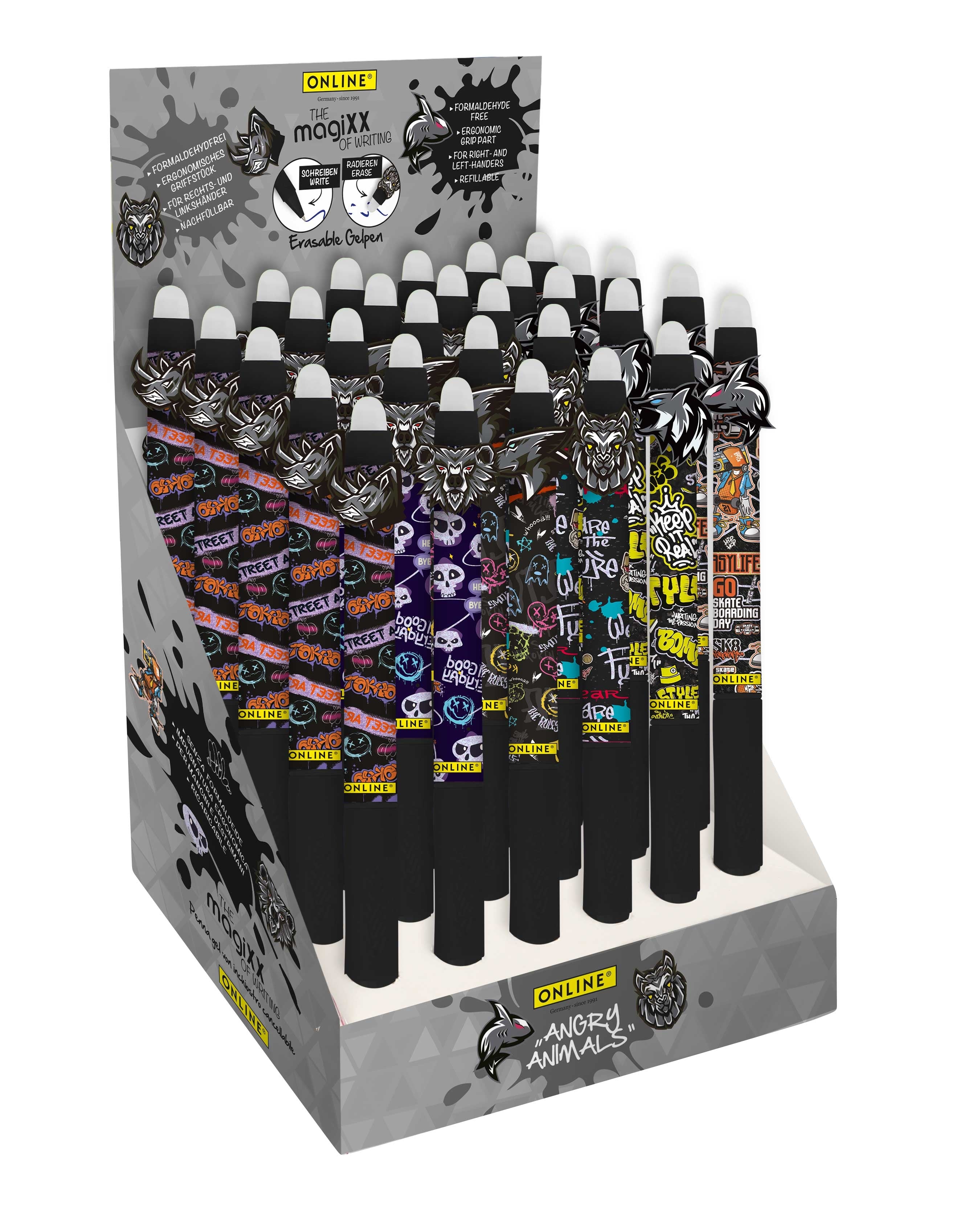 ONLINE    Gel Pen magiXX Angry Animals