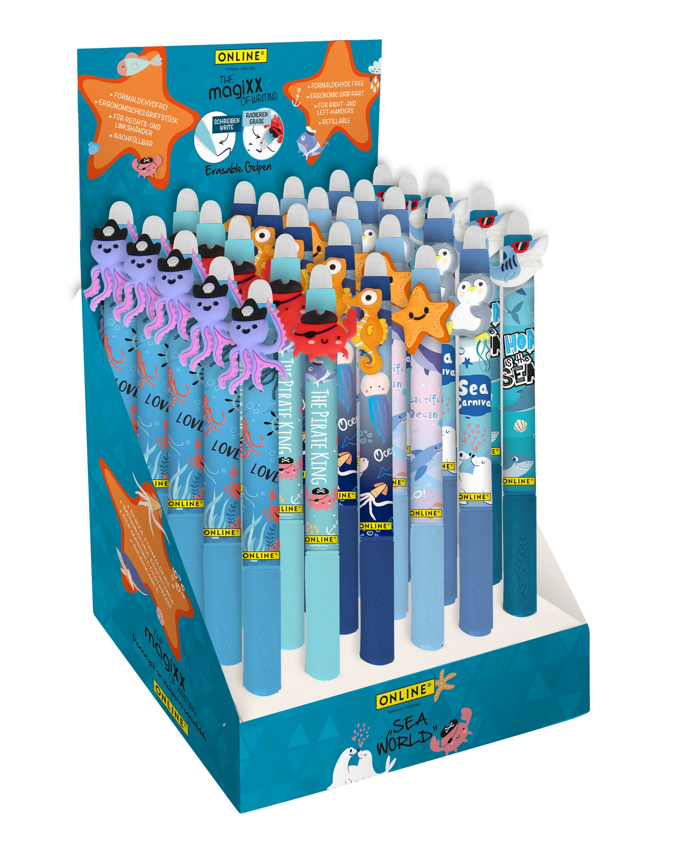 ONLINE    Stylo gel magiXX Sea World