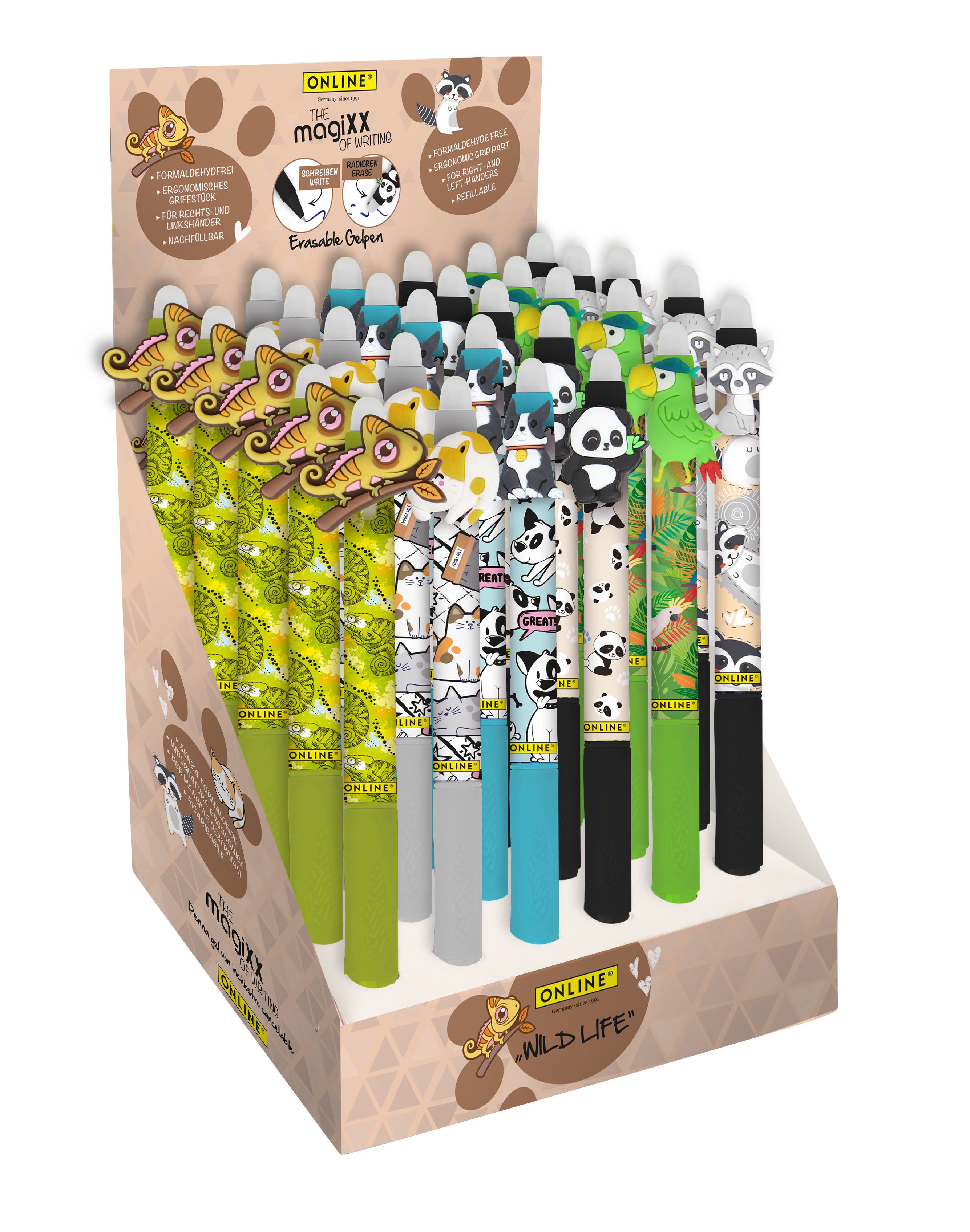 ONLINE    Stylo gel magiXX Wild Life