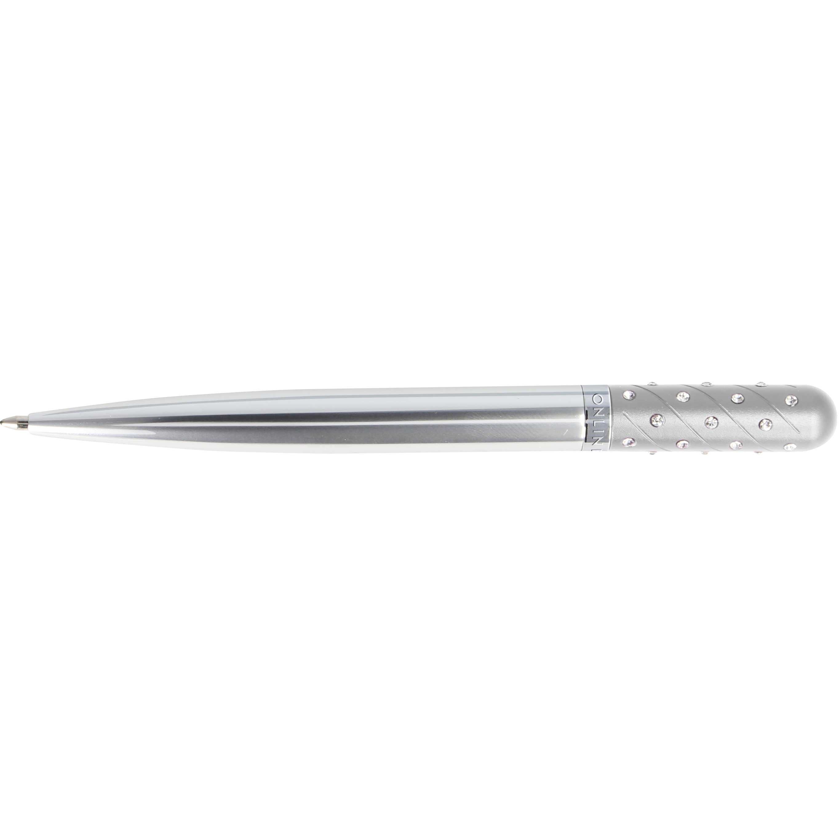 ONLINE Stylo à bille Crystal Pen M 37089 silver