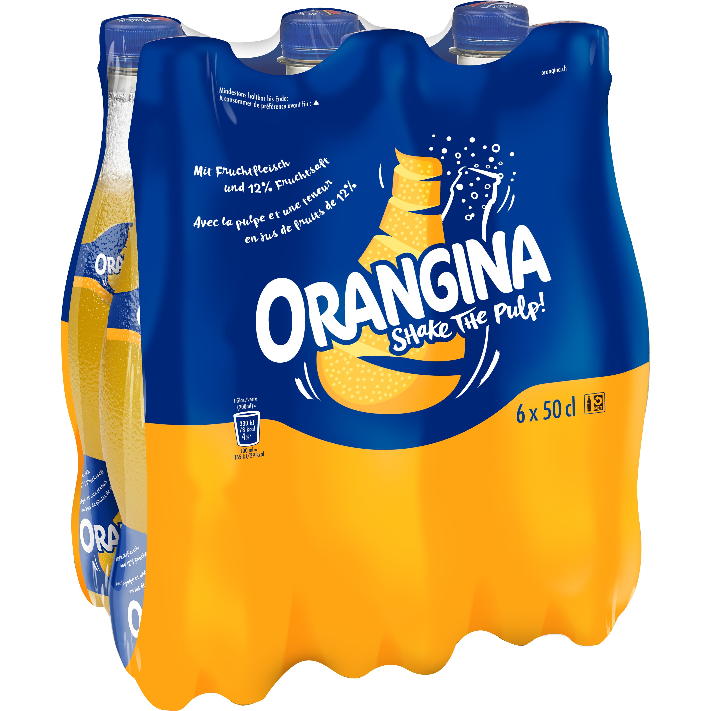 ORANGINA Original 10003530 50 cl, 6 pcs.