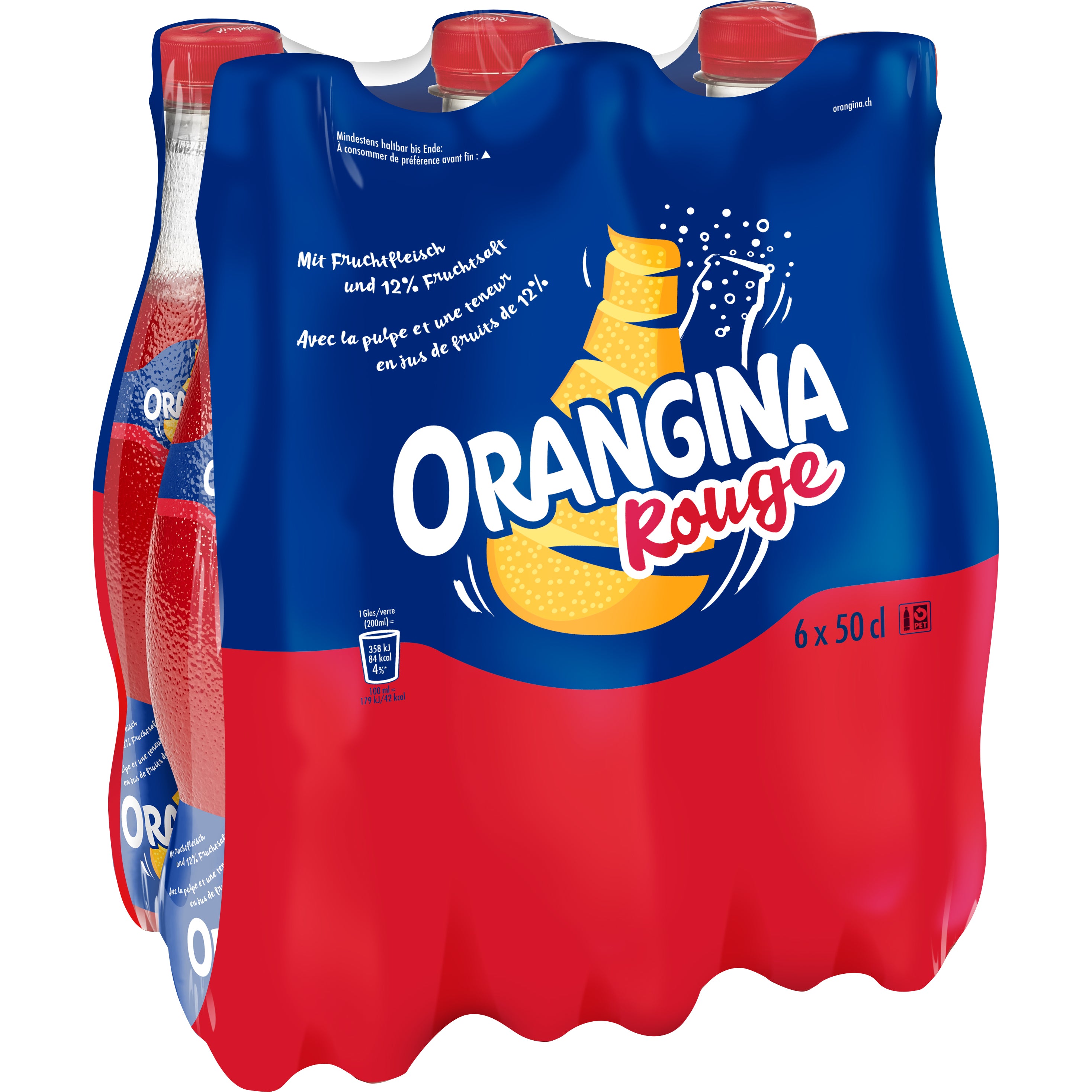 ORANGINA Rouge 10003531 50 cl, 6 pcs.