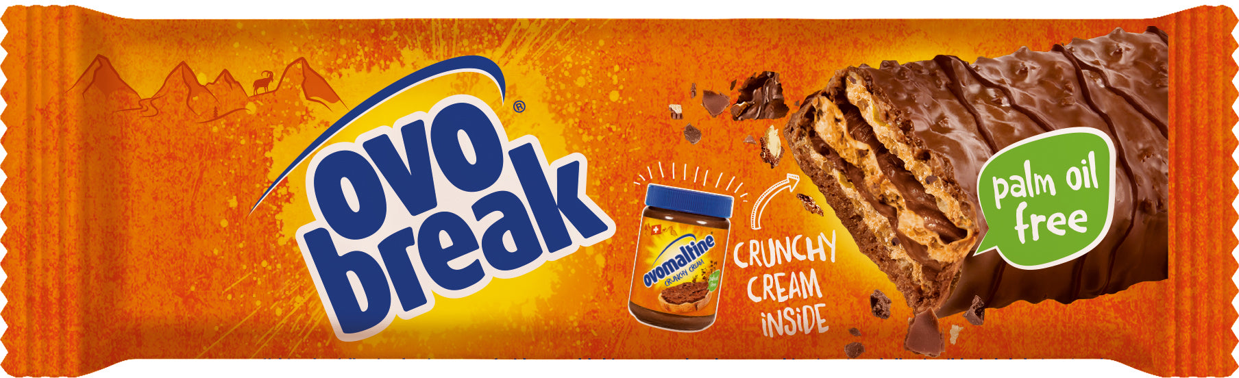 OVOMALTINE Break Waffelriegel 102192087 39g, 24 pcs.
