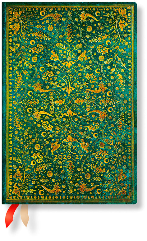 PAPERBLAN Agenda Smaragdblume Mini 26/27