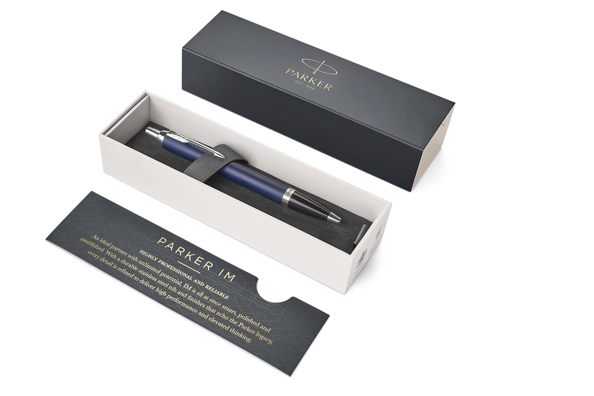 PARKER Stylo à bille IM CC M 1931668 Matte Blue
